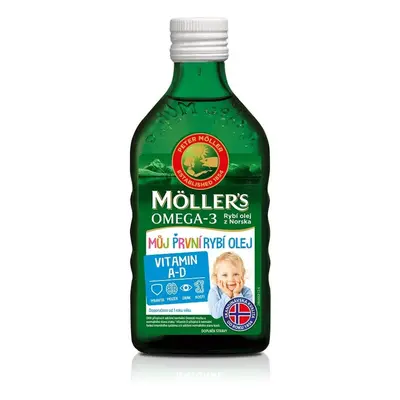 Mollers Omega 3 Můj první rybí olej 250ml