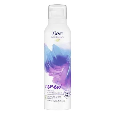 Dove Bath Therapy Renew sprchová pěna a pěna na holení