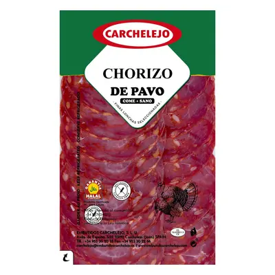 Carchelejo Chorizo krůtí, plátky