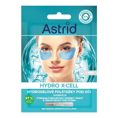 Astrid Hydro X–Cell hydrogelové polštářky pod oči