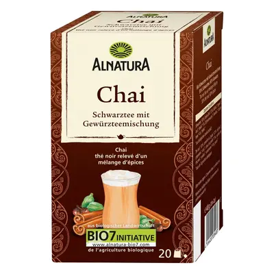 Alnatura BIO Chai-Tee směs černého čaje a koření