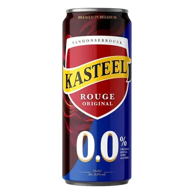 Kasteel Rouge Nealkoholické pivo plech