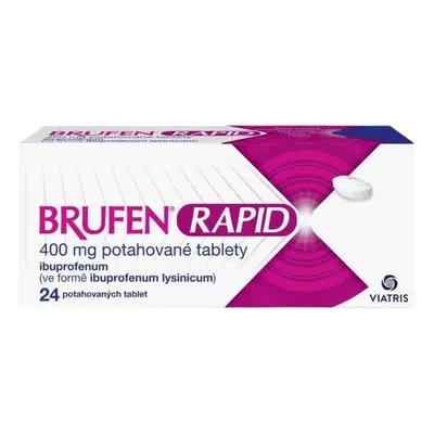 BRUFEN RAPID 400MG Potahovaná tableta 24