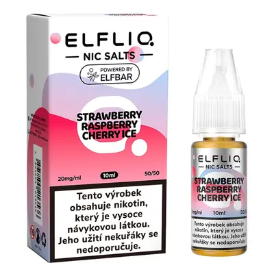 EFLIQ E-liquid Elf Bar jahoda, malina a třešeň 20 mg