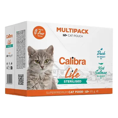 Calibra Cat Life kapsičky pro kastrované kočky (12×85 g)