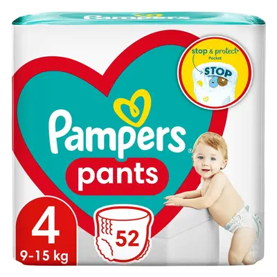 Pampers Pants plenkové kalhotky 4 (9–15 kg)