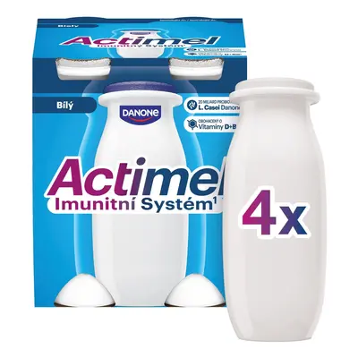 Actimel Probiotický nápoj bílý 4×100 g