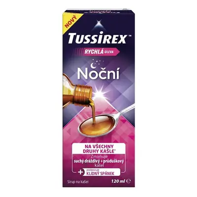 Tussirex noční sirup 120ml