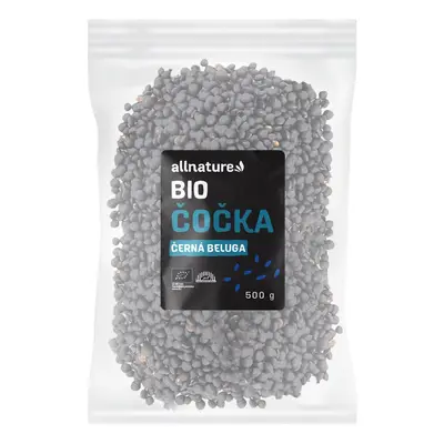 Allnature BIO Čočka černá beluga