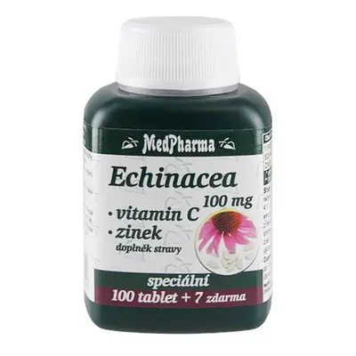 MedPharma Echinacea 100mg+vit.C+zinek tbl.107