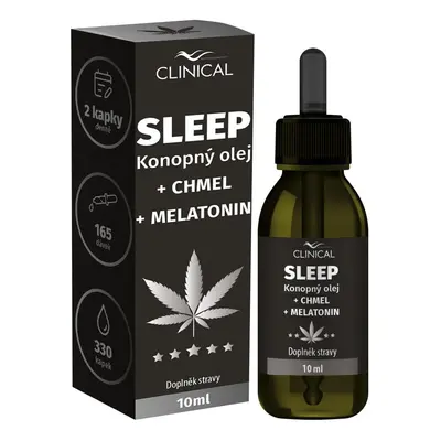 SLEEP konopný olej+chmel+melatonin 10ml