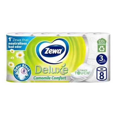 Zewa Deluxe Camomile Comfort toaletní papír 3vrstvý, 8 ks