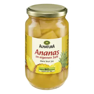 Alnatura BIO Ananas ve vlastní šťávě