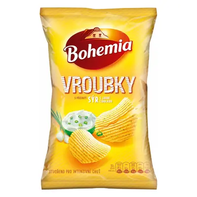 Bohemia Vroubky Sýr s jarní cibulkou