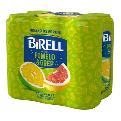 Birell Pomelo & grep nealkoholický 6×0,5 l plech