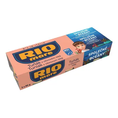 Rio Mare Tuňák v olivovém oleji 3×80g