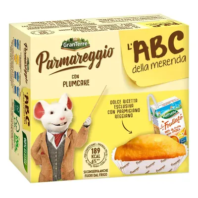 Parmareggio L'ABC snack plumcake a ovocná šťáva