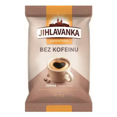 Jihlavanka mletá káva Bez kofeinu