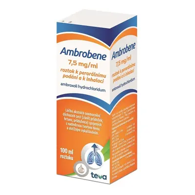 AMBROBENE 7,5MG/ML perorální roztok 100ML