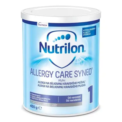 NUTRILON 1 ALLERGY CARE SYNEO + Prášek pro perorální roztok 1X450G