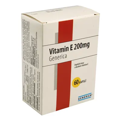 Vitamin E 200 I.U. cps.60 Generica