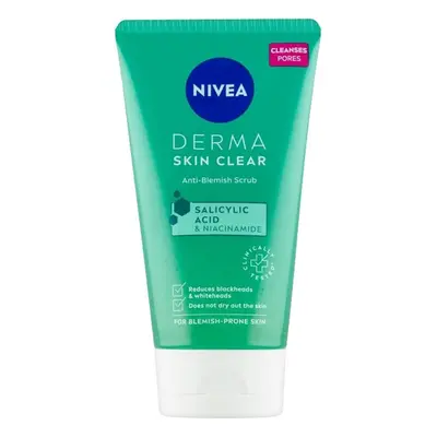 Nivea Derma Skin Clear čisticí pleťový peeling