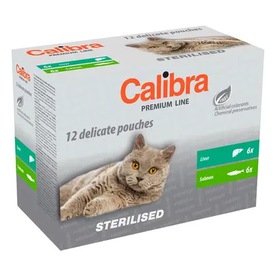 Calibra Premium Line kapsičky pro kastrované kočky (12×100 g)