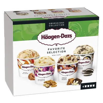 Häagen-Dazs Favorite Selection multipack (4×95 ml)