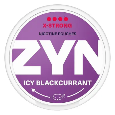 Zyn Icy Blackcurrant X-Strong nikotinové sáčky