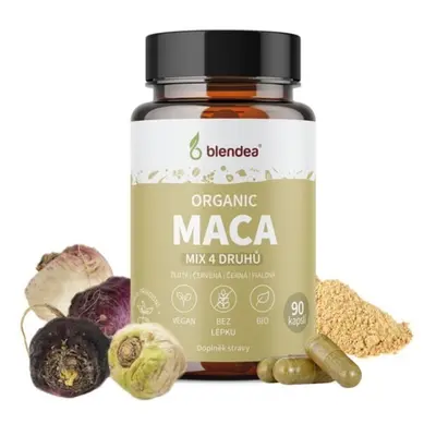 Blendea Maca Power Mix 4 druhů BIO cps.90