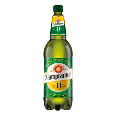 Zlatopramen 11 pivo světlý ležák PET