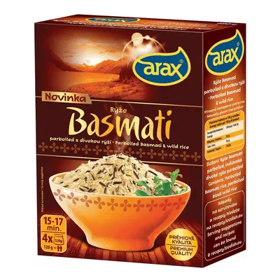 Arax VS Rýže Basmati parboiled s divokou rýží