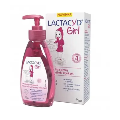 Lactacyd Girl ultra jemný intimní mycí gel 200ml