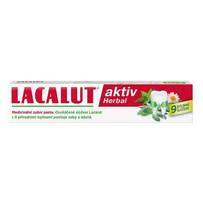 Lacalut Aktiv Herbal zubní pasta