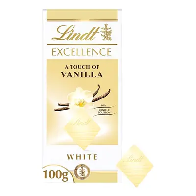 Lindt EXCELLENCE Extra bílá čokoláda s vanilkovou příchutí