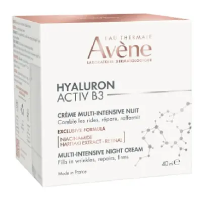 AVENE Hyaluron Activ B3 Noční krém 40ml