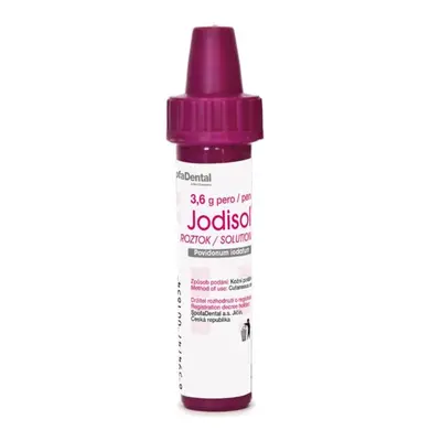 JODISOL 38,5MG/G Kožní roztok 3,6G