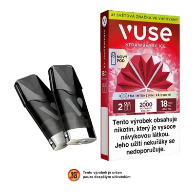 Vuse GO Reload 1000 Pod Strawberry Ice