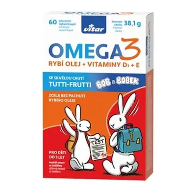 Vitar Kids Omega 3+vit.D+vit.E cps.60