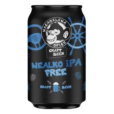 Nachmelená Opice IPA nealkoholická plech