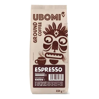 Ubomi Espresso Mletá RFA káva