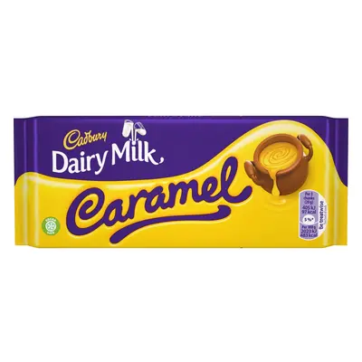 Cadbury mléčná čokoláda s karamelem