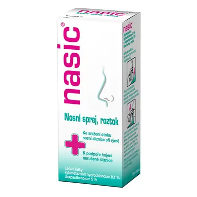 NASIC 1MG/ML+50MG/ML Nosní sprej, roztok 1X10ML