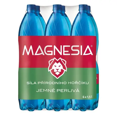 Magnesia Minerální voda jemně perlivá (6×1,5l)