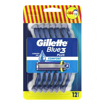 Gillette Blue 3 Plus Comfort Blister jednorázová holítka