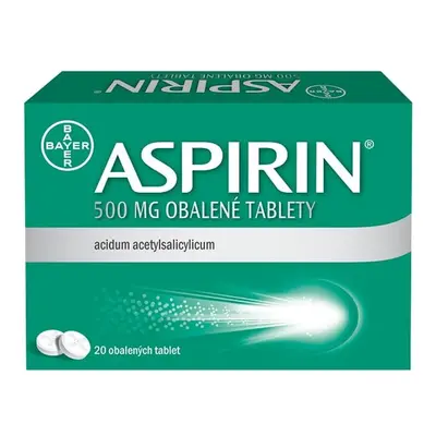 ASPIRIN 500MG Obalená tableta 20