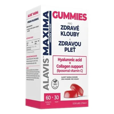 ALAVIS MAXIMA GUMMIES žvýk.tbl.60 + cps.30 vit. C