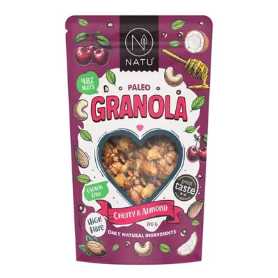 Natu Paleo granola třešně a mandle