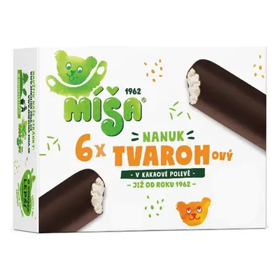 Míša Multipack tvarohových nanuků (6×45 ml)