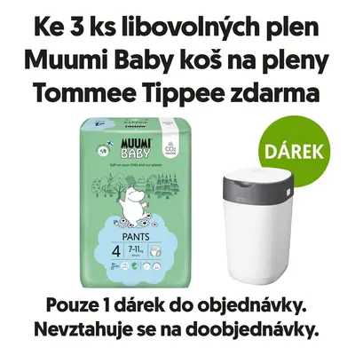 Muumi Baby EKO Plenkové kalhotky pants maxi 4 (7–11 kg)